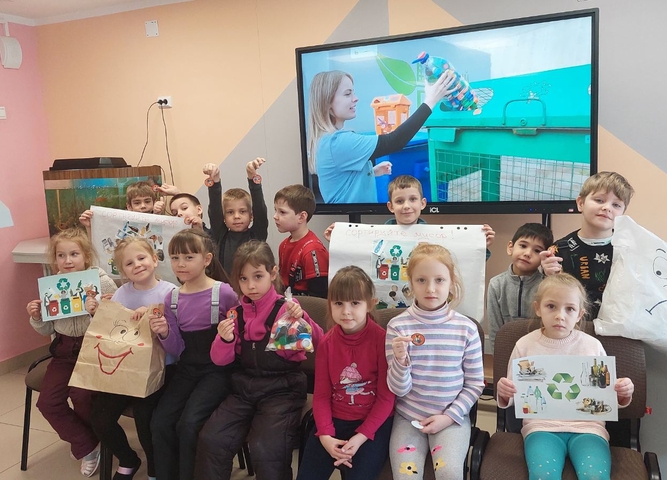 Экологическая акция «Крышечки доброты» стартовала в детском технопарке «Кванториум Сибирь» в феврале 2024 г.