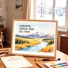 В Иркутской области стартует ежегодный конкурс рисунков «Сибирь – земля моя без края!»