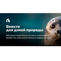 Присоединяйтесь к Всероссийской экологической инициативе «Вместе для дикой природы»