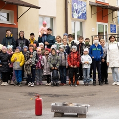 Сотрудник МЧС побывал на встрече с кванторианцами в детском технопарке  «Кванториум Сибирь»